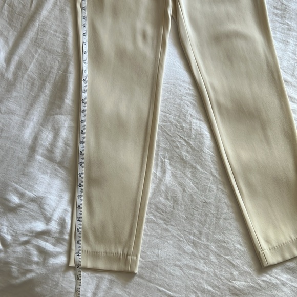 ARITZIA WILFRED IVORY TROUSERS SIZE US 10 - Picture 6 of 11